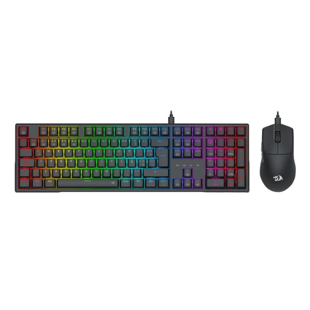 Redragon - Kit 2 e 1 S146 (Teclado K668 + Mouse M724)